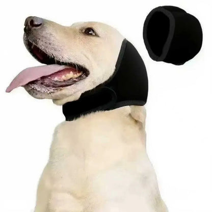 Couvre-oreilles noir pour chien – vue 12