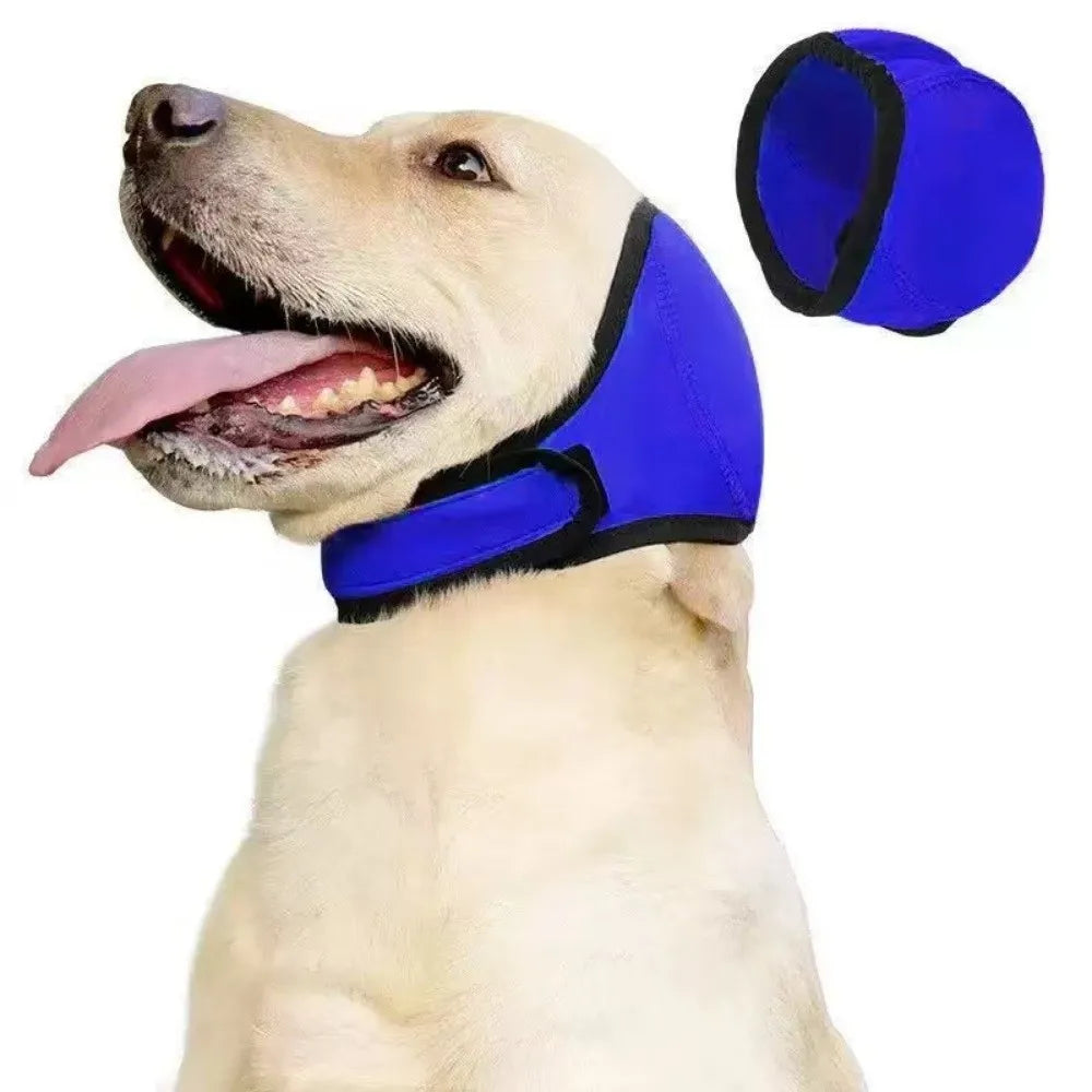 Couvre-oreilles noir pour chien – vue 10