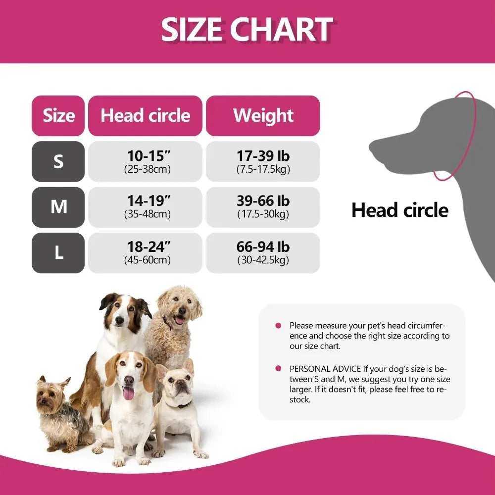 Couvre-oreilles noir pour chien – vue 5