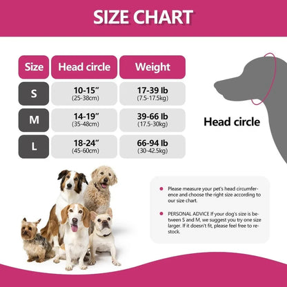 Couvre-oreilles noir pour chien – vue 5